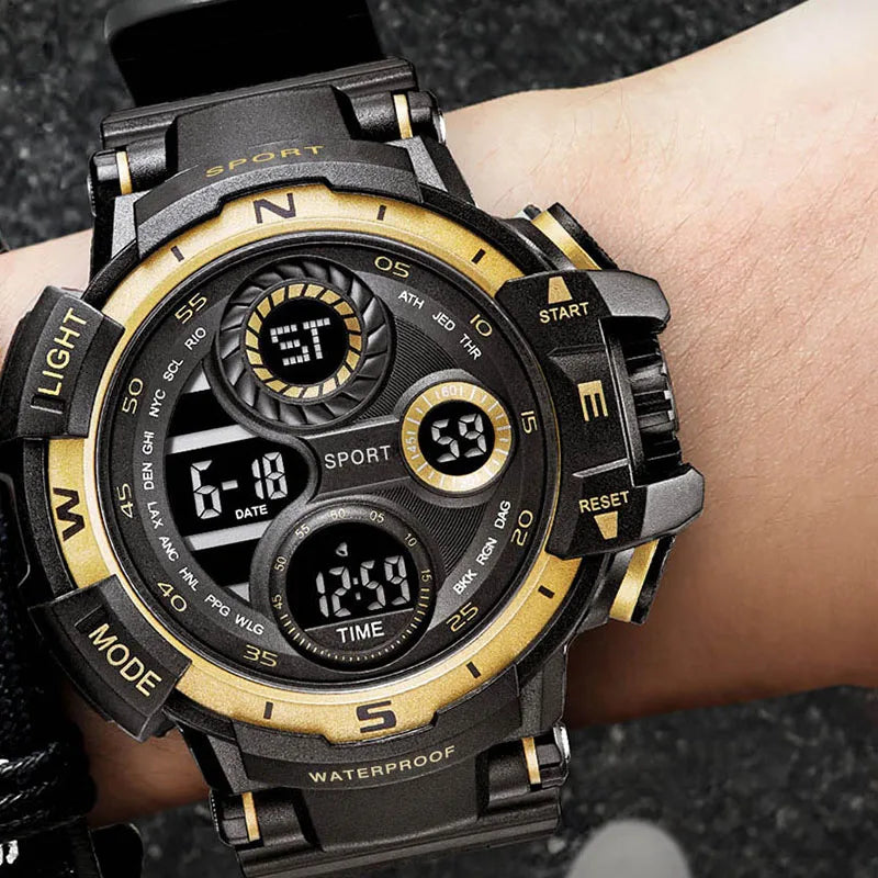 Military Digital Watch for Men Outdoor Men's Sports Watches