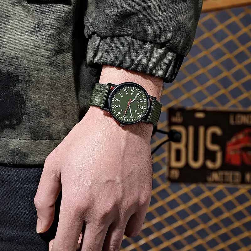 Luminous Men Sport Military Watch