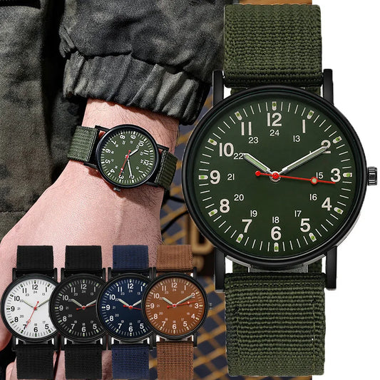 Luminous Men Sport Military Watch